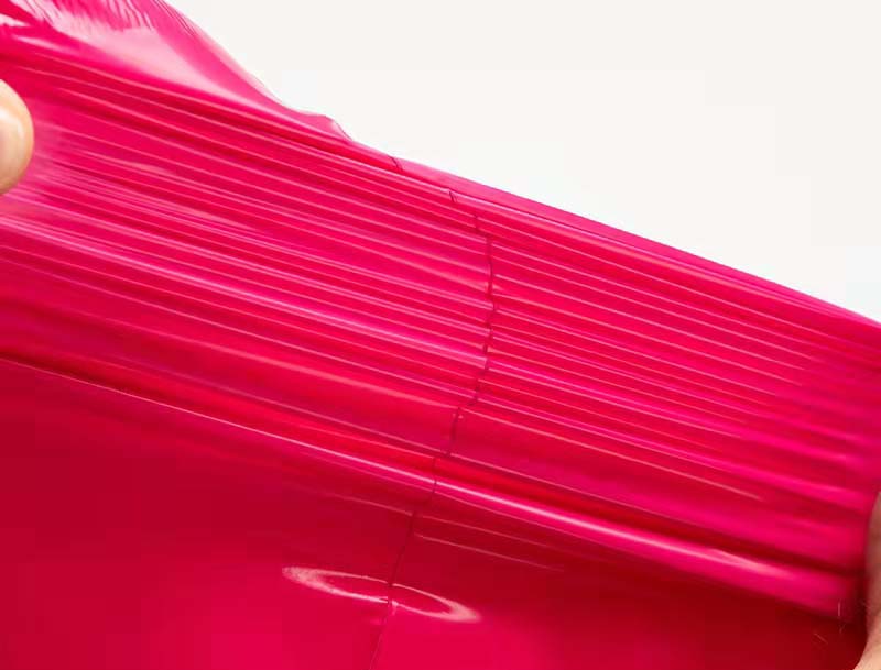 承德玫红色快递袋-05