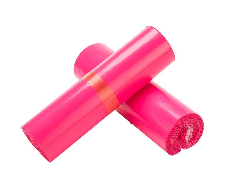 承德玫红色快递袋-02